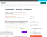 Honor Code - Bullying Prevention Curriculum from Everfi (Grades 8-10)