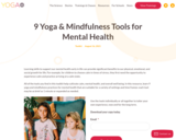 9 Yoga & Mindfulness Tools for Mental Health