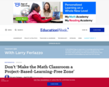Don't 'Make the Math Classroom a Project-Based-Learning-Free Zone' (Opinion)