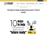 10 ways to help students become “future ready”