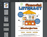 Financial Literacy Kindergarten Resources - a collection