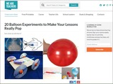 20 Balloon Experiments For the Science Classroom