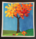 Collage: Autumn Tree from That Artist Woman