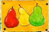 Painted Pears Still Life