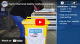 Farm Chemical Safety: Spillage & Disposal