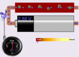 Circuit batterie-résistance - (Simulation PhET)