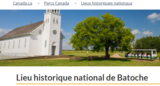 Programmes scolaires - Lieu historique national de Batoche