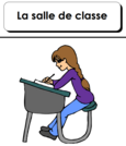 La salle de classe (Grades 1-4 Core French Unit) (Immersion m-3e)
