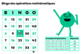 Bingo des opérations mathématiques (3e-6e)