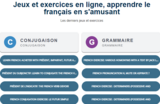 Jeux et exercices en ligne, apprendre le français en s'amusant