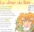 Le dîner du lion – Activités d'apprentissage (4e-6e)