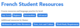French Student Resources | Digital Learning Centre