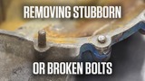Tricks for removing stubborn or broken bolts