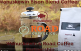 Wanuskewin Bison Blend Coffee, in partnership with Road Coffee Co.