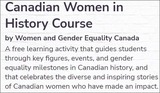 Canadian Women in History Course