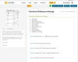 Chemistry 20 Resource Package