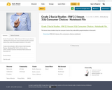 Grade 2 Social Studies - RW 2.3 lesson 3 (b) Consumer Choices - Notebook File