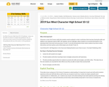 Character Guidebook - Grade 10-12 (High School) Sun West