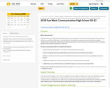 Communication Guidebook - 10-12 (High School) Sun West