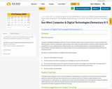Computer & Digital Technologies Guidebook - K-5 (Elementary) Sun West