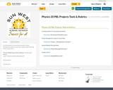 Physics 20 PBL Projects Tools & Rubrics