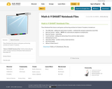 Math 6-9 SMART Notebook Files