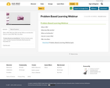 Problem Based Learning Webinar
