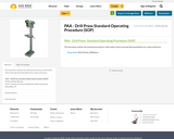 PAA - Drill Press  Standard Operating Procedure (SOP)