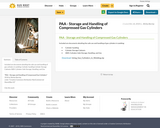 PAA - Storage and Handling of Compressed Gas Cylinders