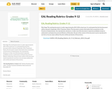 EAL Reading Rubrics: Grades 9-12