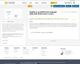 English as an Additional Language (EAL)  EAL B10L Levels 1 and 2