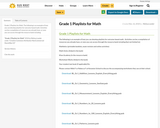 Grade 1 Playlists for Math