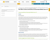 Cultural and Ethical Citizenship Guidebook - 6-9 (Middle Years) Sun West