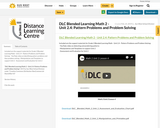 DLC Blended Learning Math 2 - Unit 2.4: Pattern Problems and Problem Solving
