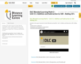 DLC Blended Learning Math 2 - Unit 5.1: Addition and Subtraction to 100 - Adding 10's