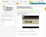DLC Blended Learning Math 2 - Unit 6.0: Geometry - Introduction