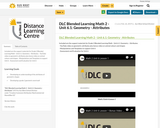 DLC Blended Learning Math 2 - Unit 6.1: Geometry - Attributes