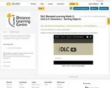 DLC Blended Learning Math 3 - Unit 6.5: Geometry - Sorting Objects