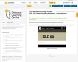 DLC Blended Learning Math 6 - Unit 2.0: Understanding Numbers - Introduction