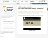 DLC Blended Learning Math 6 - Unit 7.0: Data Analysis and Probability - Introduction