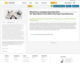 Work Place and Apprenticeship Math 30- What Bank To Use When Starting A Small Business