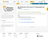 DLC ELA Grade 2: Unit 2 Lesson 12 - Reading Speed and Fluency