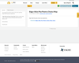 Edgar Allan Poe Poetry Choice Map
