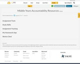 Middle Years Accountability Resources