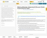 Ministry of Education - Deepening the Discussion: Gender & Sexual Diversity Toolkit