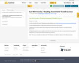 Sun West Grade Assessment Moodle Courses