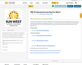 PBL Professional Learning Pre-Work