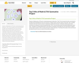 Top 5 Hits of Math 6/7/8: Summative Project