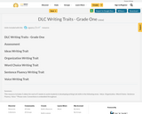 DLC Writing Traits - Grade One