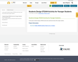 Students Design STEAM Activity for Younger Students